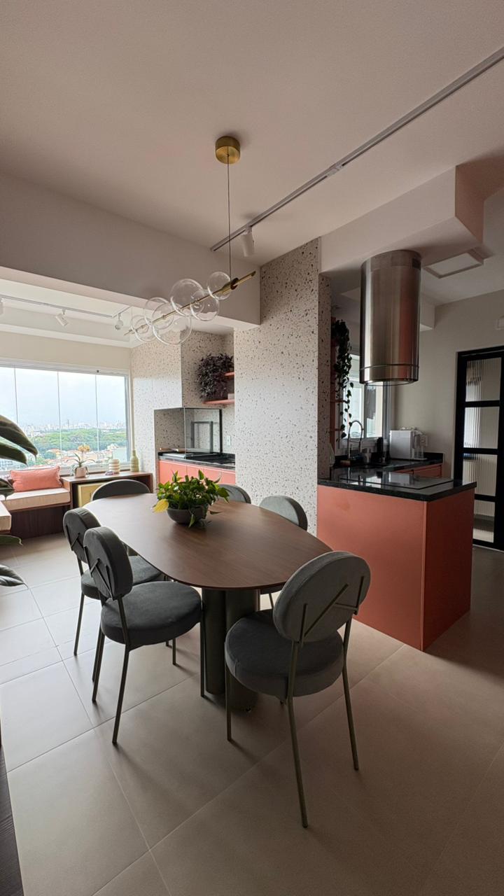 Sala de jantar planejada — projeto Marbi